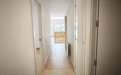 A sunny apartment with lovely wide views and a large terrace.